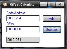 Offset Calculator