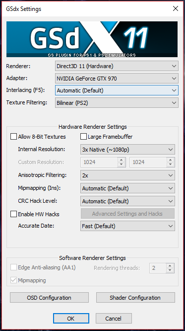 pcsx2 controller setup flashing